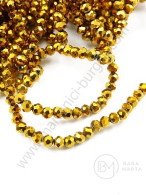 Șir de cristale ~3x~2.5mm ~150 buc ~37cm 1 buc 342746