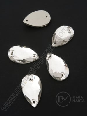 Tigla de sticla (cristal) 13x22x6mm transparenta 1 pachet 2 buc 151438