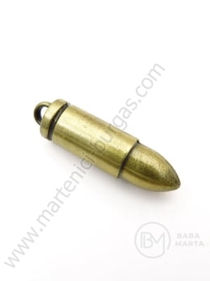 Pandantiv metalic 32x8.5mm cartuș 1 buc 307277