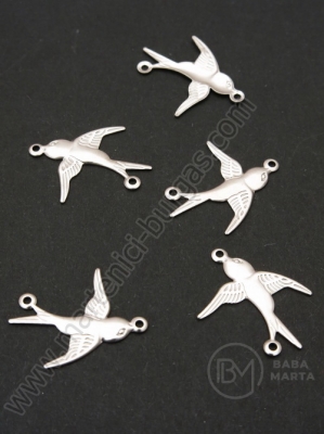 Element de conectare coadă de râdunică OȚEL (316) 20x17x1mm 1 pachet 10 buc 307454