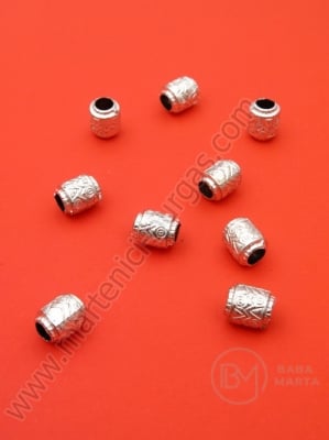 Cilindru 8,5x7xmm alb 1 pachet 40g ~194 buc 318484