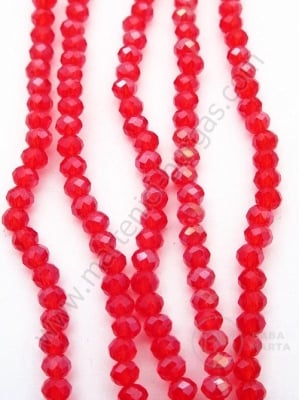 Șir de cristale ~3,5x~2,7mm efect AB ~125 buc ~35cm 1 buc 342561
