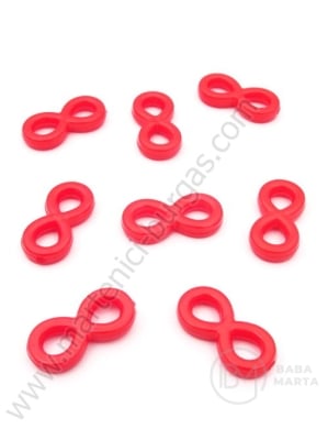 Infinity 21x10mm roșu 1 pachet 40g ~94 buc 312077