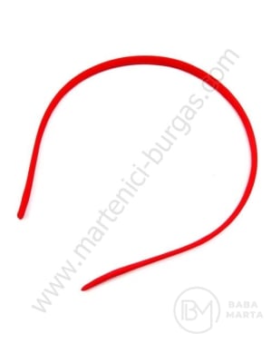 Tiara metalică 6x115~125mm satinată roumă 1 buc 301689