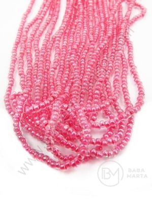 Mărgele cehe PRECIOSA din glass de 2 mm, length ~55 cm, şir 1 paket, 12 şiruri 331825