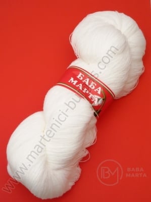 Fir alb 100% acrilic ghem 100g 431197