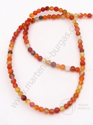 Agat dungat 4mm ~94 bucăți 1 buc 352008