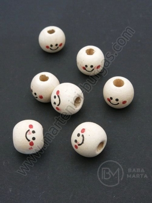 Cap sferic din lemn ~13mm gaură 4mm 1 paquet 50 buc 327155