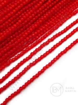 Șir de mărgele 2mm gaură ochi de pisică 0.5mm ~190 pcs 38cm 1 buc 343691