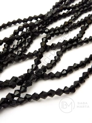 Fibră de sticlă 4x4mm neagră ~95 buc ~38cm 1 buc 343598