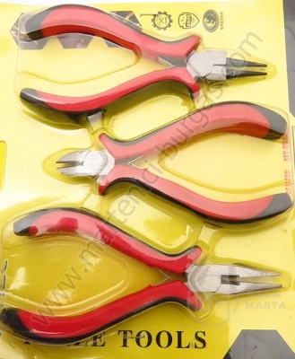 Set de 3 clești mini pentru bijuterii 1 set 171116