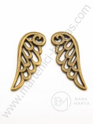 Pandantiv metalic 24x10mm bronz antic 10 bucăți 308463