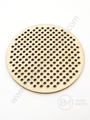 Bază din lemn pentru bijuterii brodate 65x2.5mm holes f-2mm 1 pachet 5 buc 182182