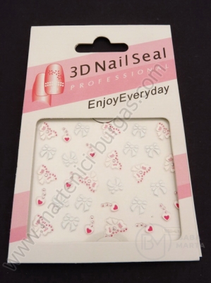 Autocolant 3D pentru decorarea manichiurii 1 bucată 181366