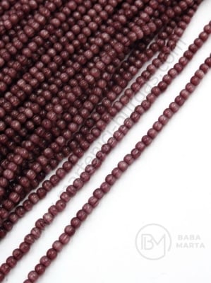 Șir de mărgele 2mm gaură ochi de pisică 0.5mm ~190 pcs 38cm 1 buc 343699
