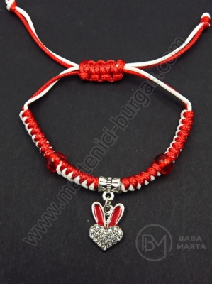 Margele tricotate Martenitsa cu cristal 1 pachet 12 buc 101224