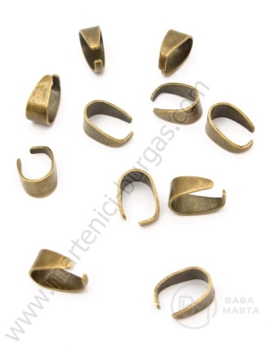 Pandantiv Capac 9x4x6mm bronz antic 1 pachet 50 buc 301813
