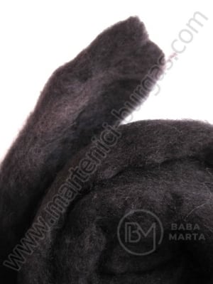 Bandă de pâslă de lână neagră 50g. 431138