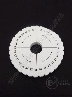Kumihimo disc cerc 10cm 1buc 171146