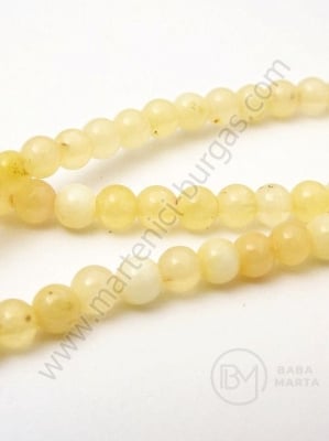 Bilă de jadeit 4mm ~92 buc 1 buc 352186