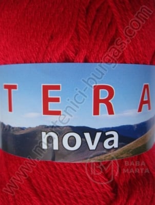 Terra Nova roșu 100% acrilic 50g.160m. 431022