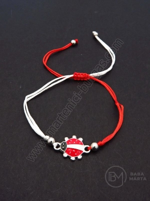 Martenitsa cu buburuza metalică 1 pachet 12 buc 104389