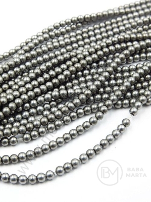 Mărgele de vitola 2.5 mm galvanizată 1 buc ~36 cm ~180 bucăți 343818