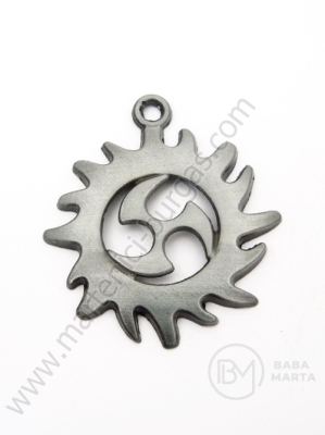 Pandantiv metalic 36x32mm 1 buc 307279