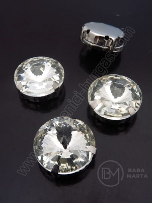 Placă de sticlă (cristal) 18mm transparentă în cutie metalică 1 pachet 5 bucăți 151724