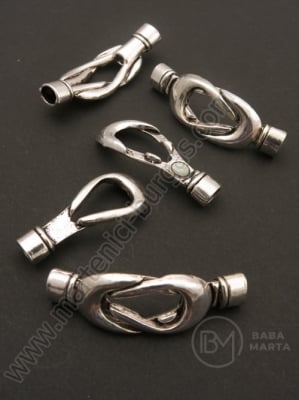 Închizator magnetică 38x13mm color argintiu antic 1 buc 301585