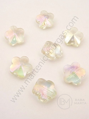Flori de cristal 14x7.5mm Swarovski imitație galben open effect AV 1 pachet 5 buc 335402