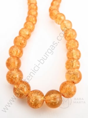 Bilă de vitola 8mm craquelă 80cm ~105 buc 1 buc 343192