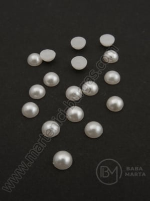 Emisferă perlă albă 3x1.5mm 1 pachet ~500 buc 151250