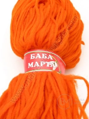Fir portocaliu LIVING WOOL 100g. 431266