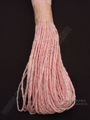 Sfoară de papieri 2mm cu lamelă roz ~25 meters 1 buc 181250