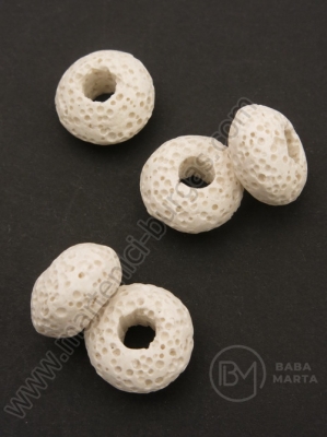 Mărgele ~15x~9mm Piatră vulcanică - LAVA 1 buc 335239