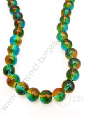 Sticlă transparentă 8mm, două culori ~104 bucăți 1 bucată 343328