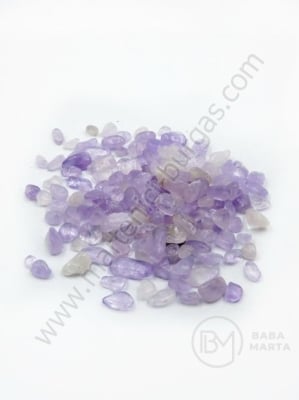 Ametist natural, bucăți 2~8x2~4mm fără gaură, 1 pachet, 40g, 355271