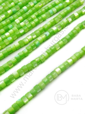 Colier din perlă ~4x~4x~3.2mm 40cm ~128 buc 1 buc 353162