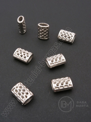 Mărgele SSV 15x10.5x6.5mm argintii 1 pachet 50 buc 318475