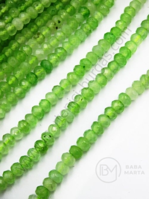 Abac din jadeit ~4.5x~3mm ~36cm ~115 buc 1 buc 353129
