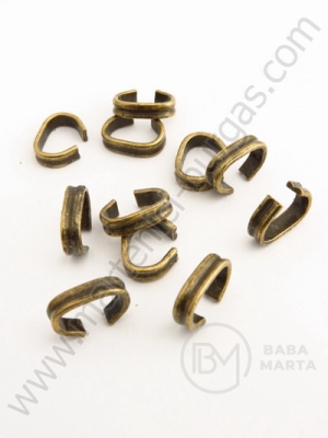 Dop (separator) bronz antic 11x8x3mm ~30buc 301096