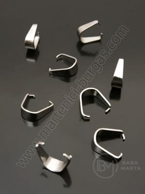 Capac pendantiv 9.5x8x4.5mm OȚEL (304) 1 pachet 20 buc 307909