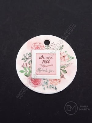 Etichete carton 30x0.4mm gaură 3mm 1 pachet 20 buc 111294