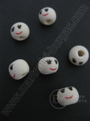 Cap sferic din lemn 8mm 1 paket 50 buc 327059