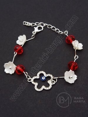 Martenitsa metalică ambalată cu cristale 1 pachet 12 buc 104573