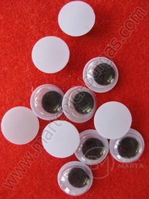 Ochi mobili 10mm 100 buc 191023