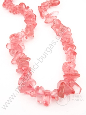 Piatră naturală cuarț cireș 8-12mm 85cm 355350