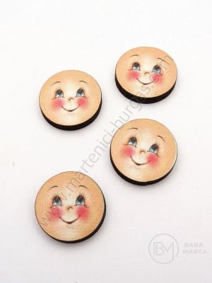 Fețe de lemn 16x3mm 1 pachet 10 buc 182381