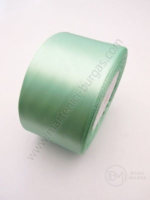 Panglică de satin 50mm aquamarine ~22 meters 451580
